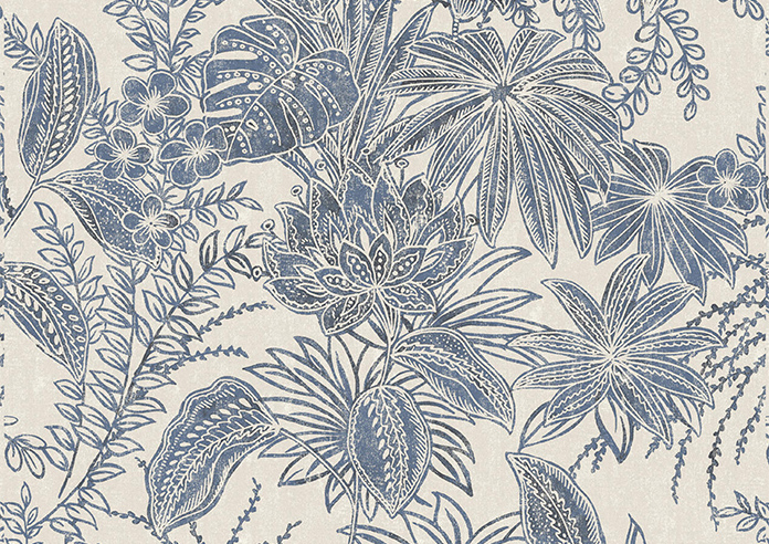 Maui, Indigo - Made to Measure Curtains - Image 8